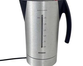 Porsche Design for Siemens - Water cooker / Electric kettle - Model TW91100 - Tested, working and cleaned