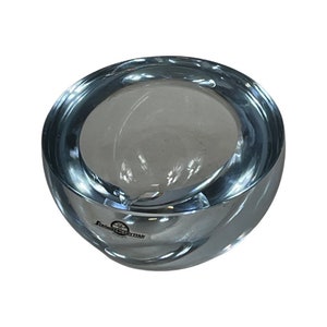 Gunnar Nylund - Strombergshyttan - Geode shaped ashtray - Including original label - Swedish glass