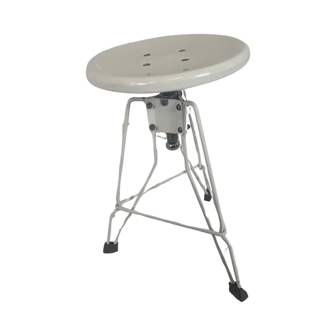 高速配送 Vintage Industrial - Dulton - Sasamoto Yasu Stool Round With スツール