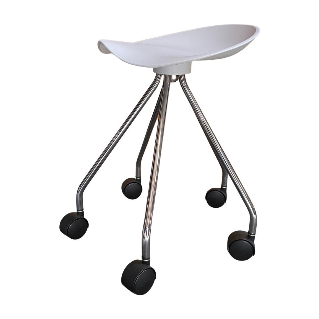 Bar Stool on Wheels Etsy