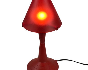 Veneta Lumi - Lulu - serie Z2000 - ‘Laguna Light’ - postmodern - plastic design - tafellamp - Red - Massive