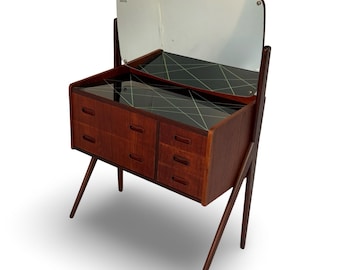 Vanity - 1960's - Danish - Ag Spjel Kobber Beskyttet - Teak wood