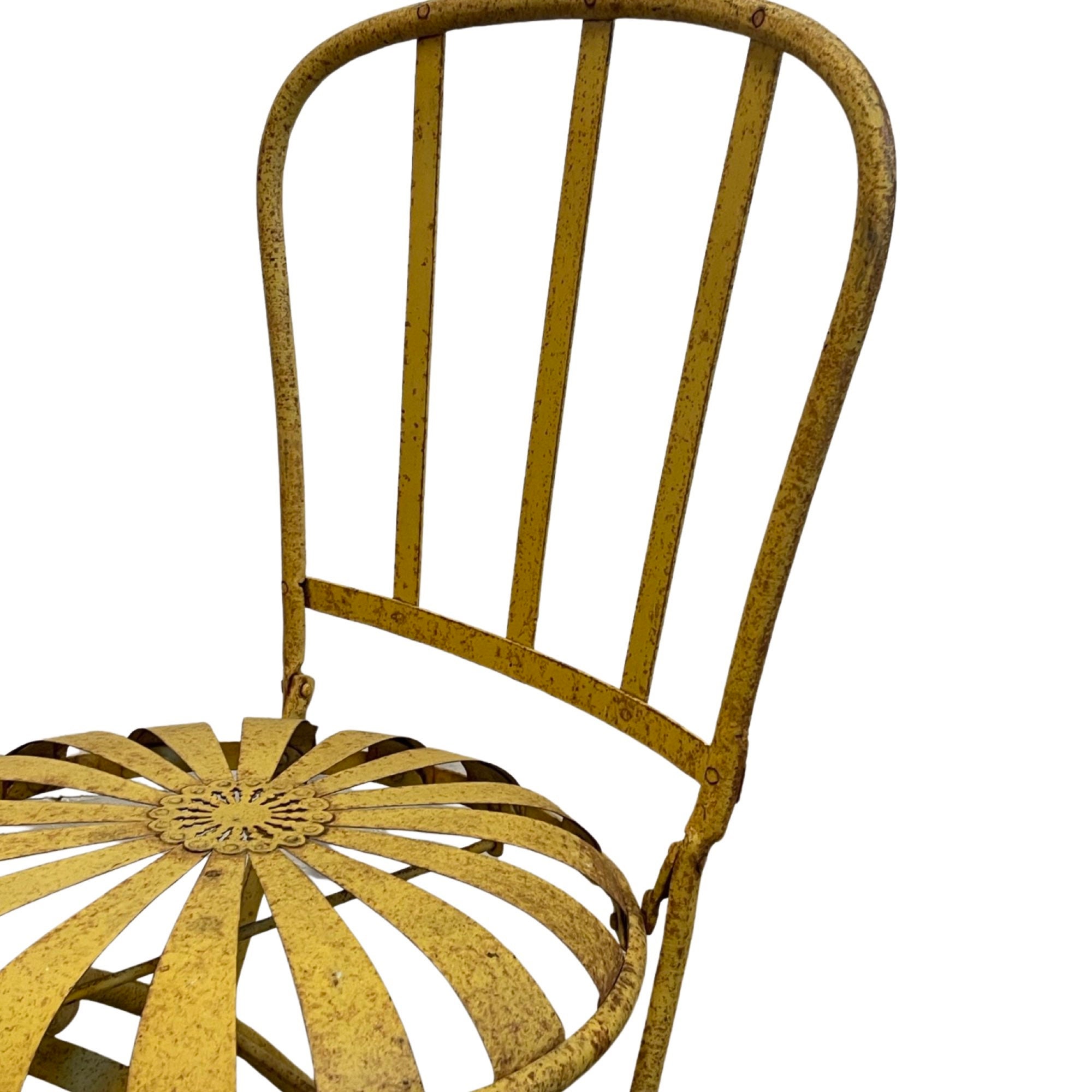 Francois Carre Garden Chair - 'sunburst' - Commissioned by Le