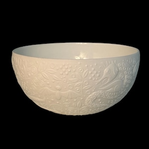 Bjorn Wiinblad - Rosenthal Studio-Linie - Ciotola - modello 'Die Zauberflote' (Flauto magico) - Ceramica bianca (11 cm)