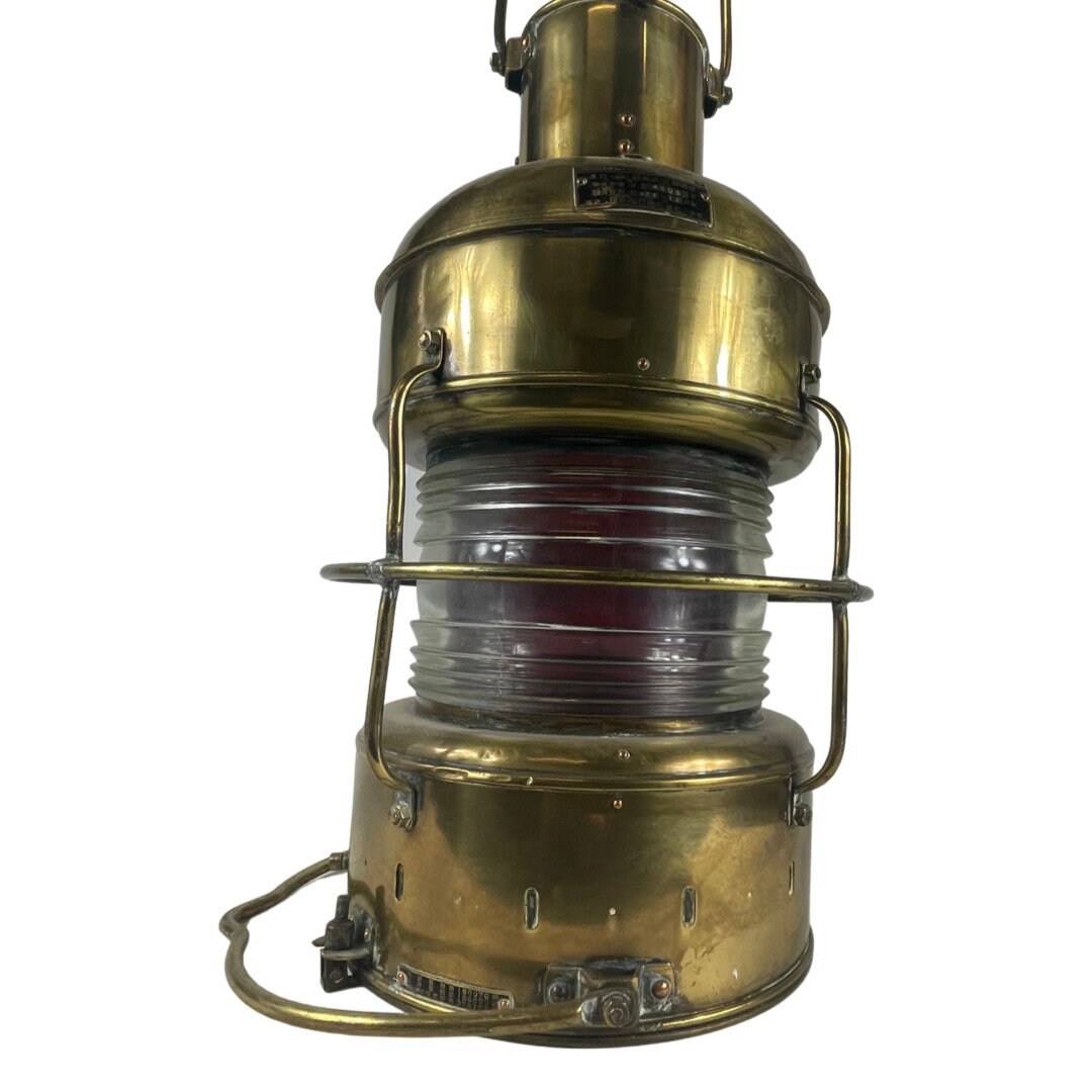 Nippon Sento - Antique - XXL Navigation Light - Original Piece