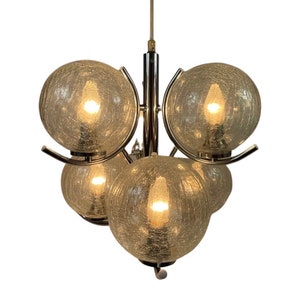 Richard Essig - Hanging pendant - model Sputnik - including new bulbs - Space Age Design