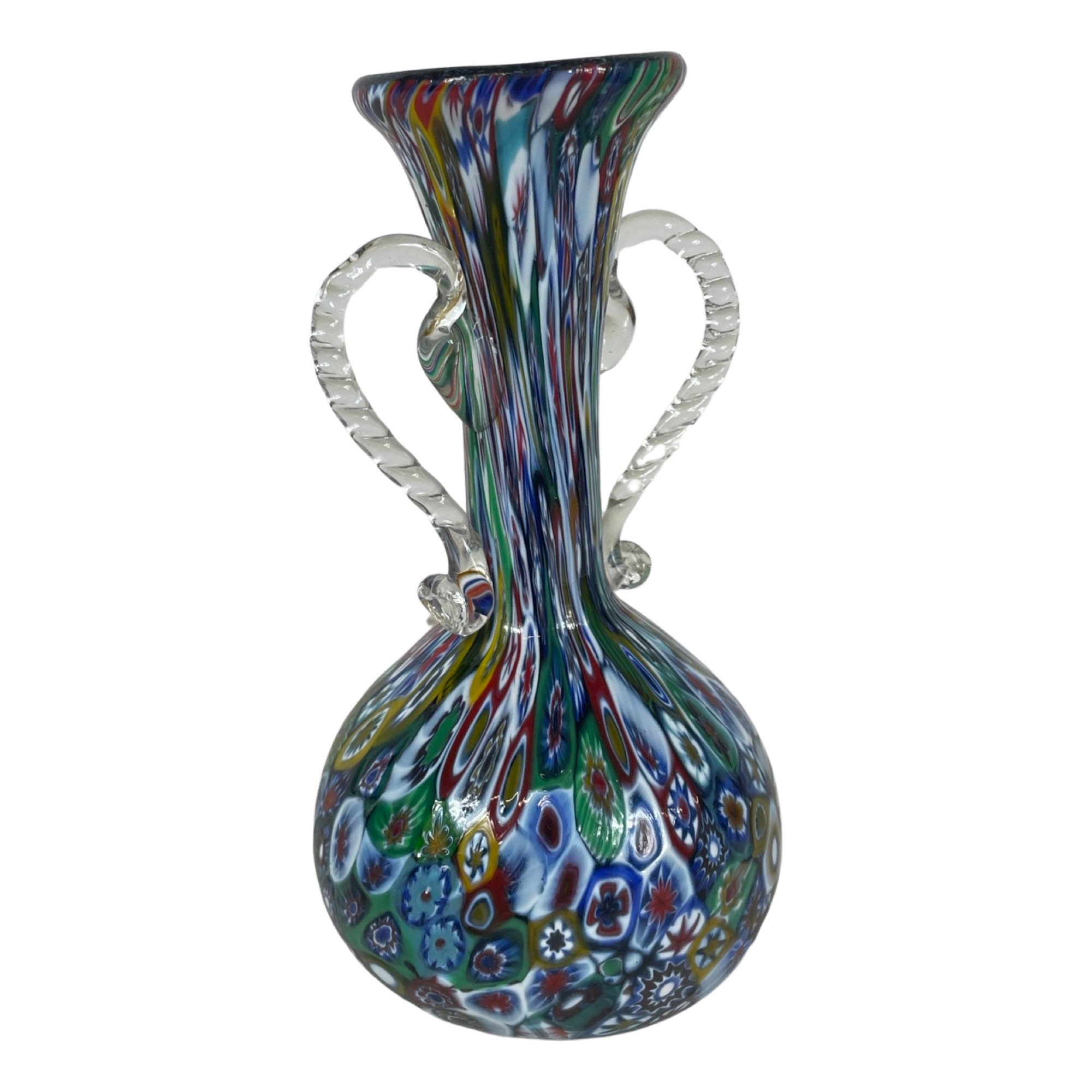 【MURANO】★ムラノ ミルフィオリ アンフォラ ボトル Yahoo!オークション -「ムラノガラス ミルフィオリ」の落札相場