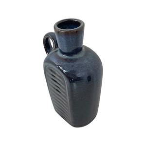 Einar Johansen - Søholm - Vase modèle 3348 - Bleu granit - Années 1950 - Danemark - Jamais utilisé !