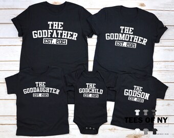 matching godmother and godson shirts