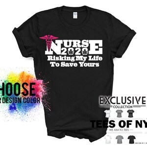Nurse 2020/ Front Line Worker /Healthcare Hero Shirt/ Safe at Home/ Quarantine shirt/ Medical T-Shirt/Essential Worker