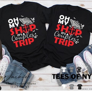 Cruise Couples Vacation | Unisex Jersey Short Sleeve T-Shirt Vacation Shirt