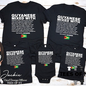 Guyanese Flag -Guyanese Heritage - Guyanese Pride Unisex T-Shirt - Guyanese Roots - Toddlers T-Shirt Baby Bodysuit