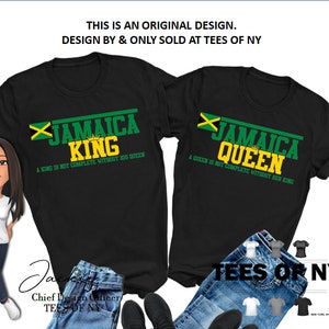 Jamaica King Jamaica Queen Vacation Unisex T Shirt, Jamaica Shirt, Jamaica Vacation, Jamaica Travel ORIGINAL
