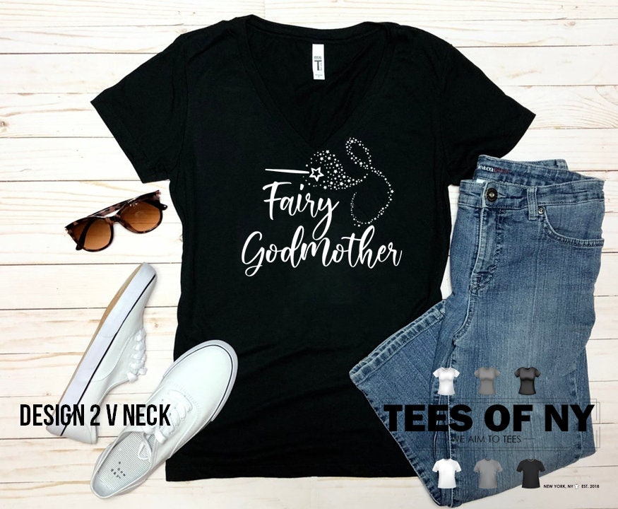 Fairy Godmother Shirt Godmother Gift Godmother Tshirt Etsy