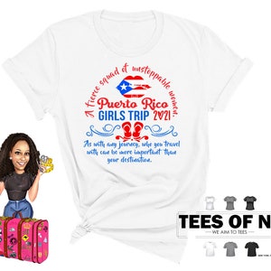 Girls Trip Puerto Rico 2023,  Besties Trip Shirts, Travel Shirts, Road Trip Shirts, Bachelorette Trip Shirts, Best Friend Vacation