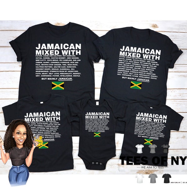 Jamaican Flag - Jamaican Heritage - Jamaican Pride Unisex T-Shirt - Roots - Toddlers T-Shirt Baby Onesie - Haitian Flag - Best Seller