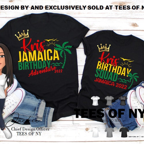 Jamaica Birthday Squad Jamaica Vacation Unisex T Shirt 2023 - Etsy