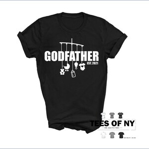 Godmother, Godfather, Goddaughter or Godson, Godchild- Unisex T-Shirt, Youth Shirt, Baby Bodysuit - Baptism Gift, New Parent Gift