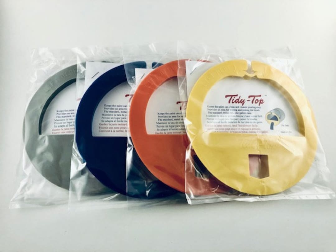 Paint Can Rim Protector for a Clean Paint Can Brush Holder & Etsy