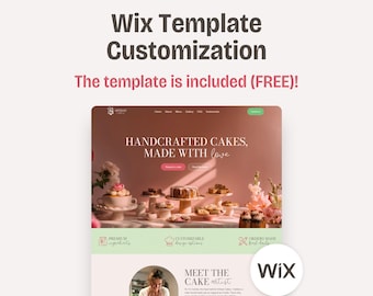 Wix Template Customization Wix Editor Custom Website Design Setup Service Done For You