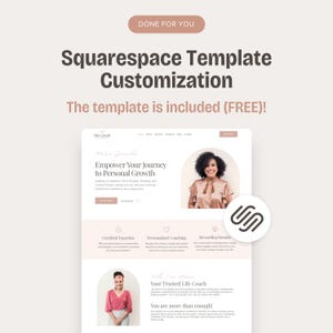 Squarespace Template Customization Squarespace Custom Website Design Setup Service Done For You