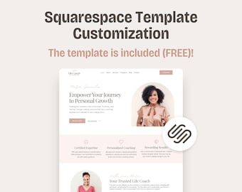 Squarespace Template Customization Squarespace Custom Website Design Setup Service Done For You