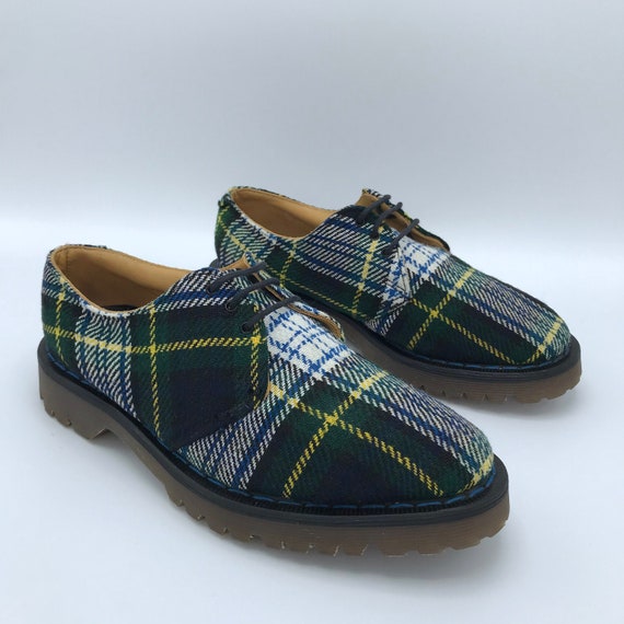 Vintage John Fluevog Dr. Martens Doc Plaid Fabric