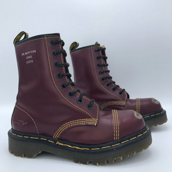 doc martin steel toed boots