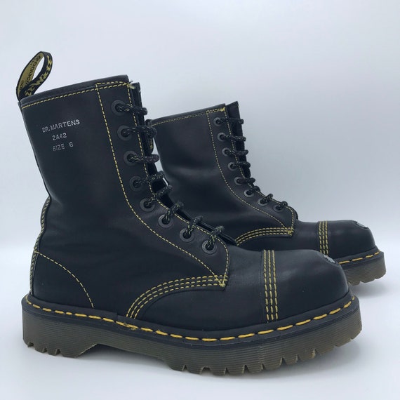 doc martens exposed steel toe