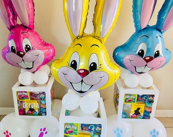 DIY Easter Bunny Balloon Box