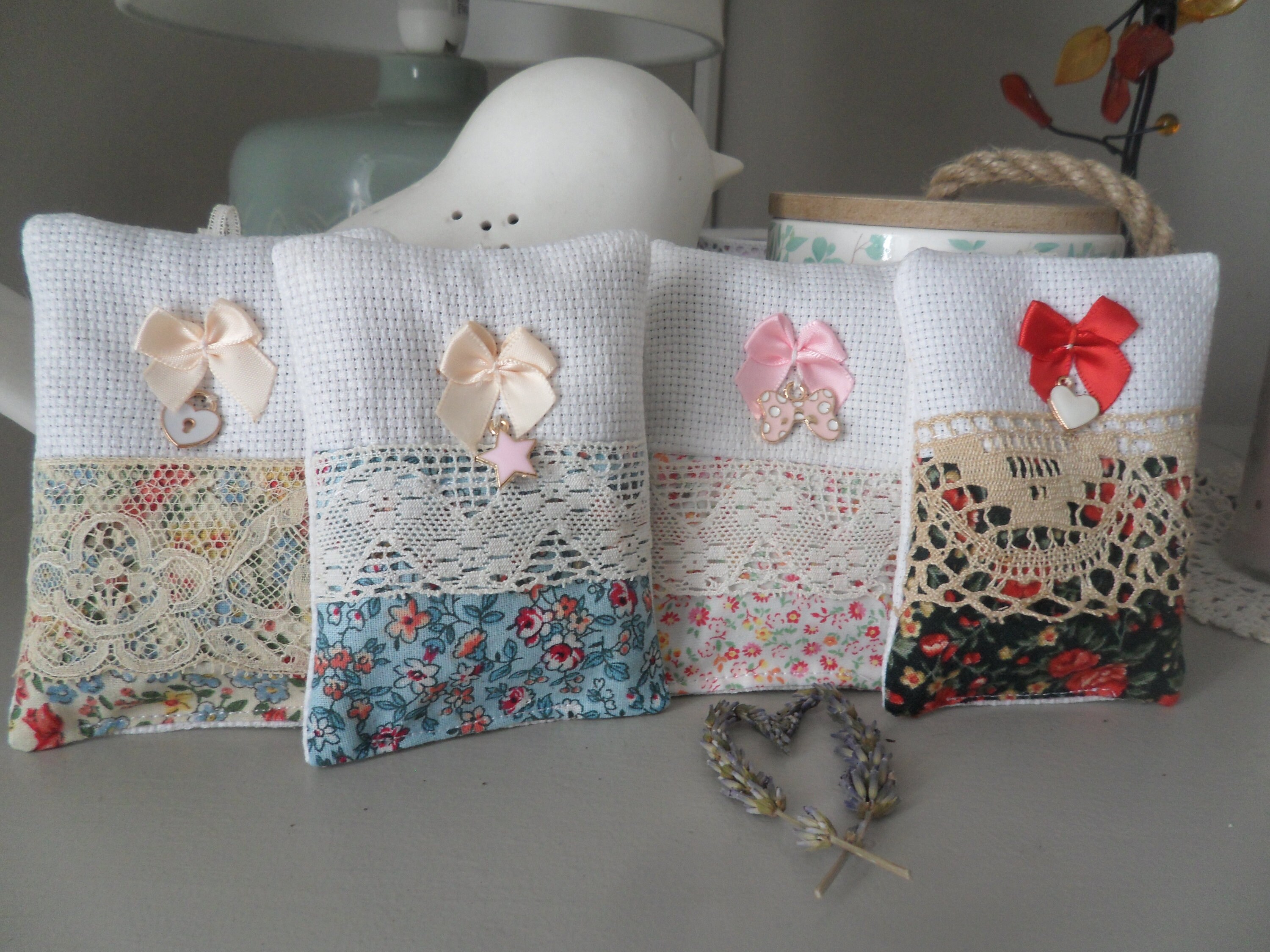 4 Sachets de Lavande