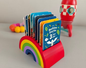 Yoto Rainbow Card Holder Storage Rack - 10 Slot - Personalisation available!