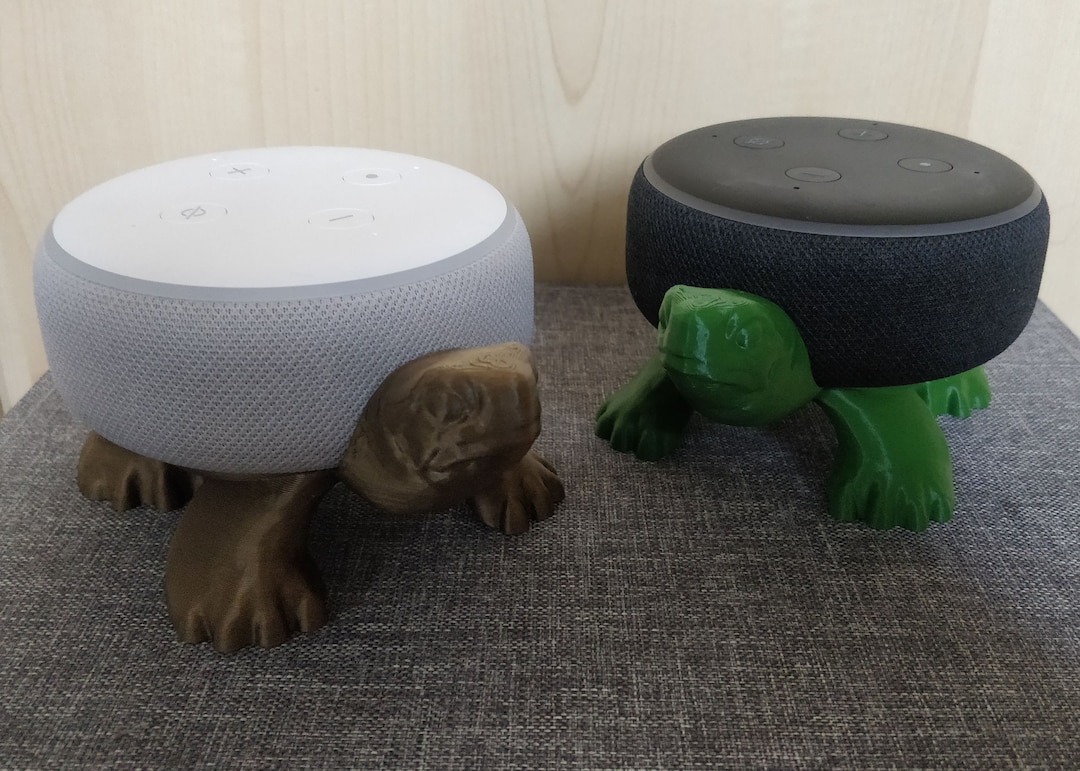 Tortoise Turtle Holder for Amazon Echo Dot 3rd Gen Alexa Stand Mount Etsy UK