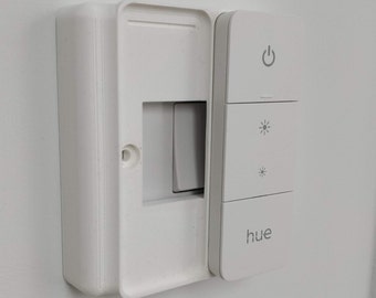 Philips Hue Double Dimmer Version V2 UK Light Switch Converter - Adapter - Cover