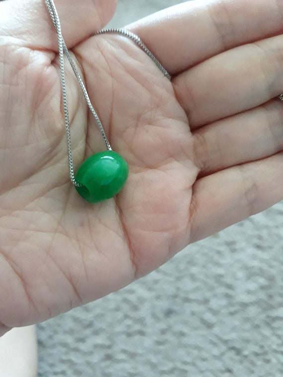 Jade Necklace jadeite Jade Necklace Jade Lulutong Necklace Green