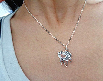 Unicorn Necklace ,Sterling Silver  Unicorn Necklace ,Unicorn Charm, Unicorn Lover Gift , Unicorn ,Unicorn Birthday,Girls Unicorn Pendant