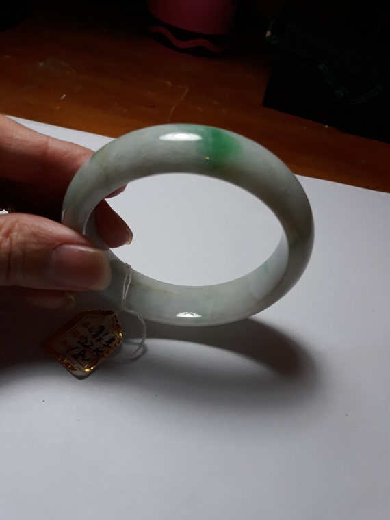 Lavender jade bangle,Natural Lavender Jadeite Ja