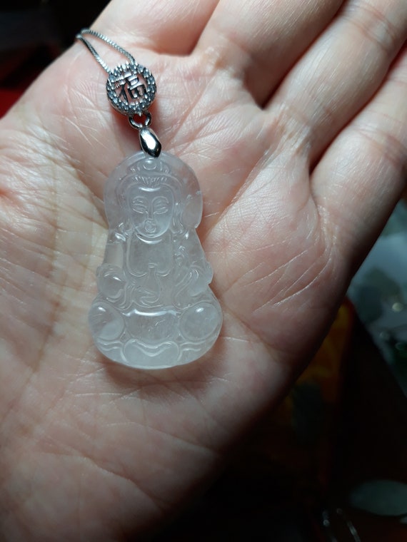Myanmar Jadeite Necklace Green Lady 