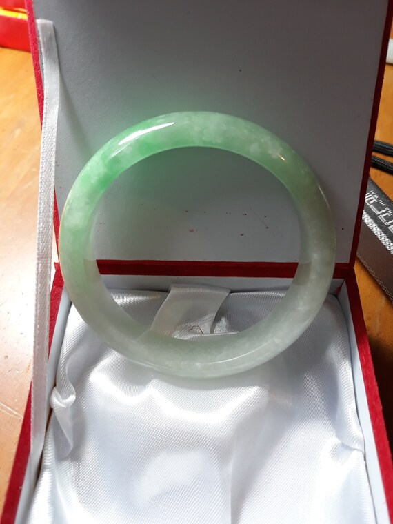 Lavender jade bangle,Natural Lavender Jadeite Ja