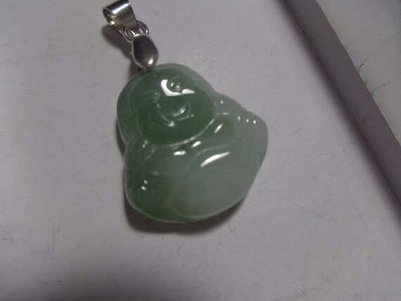 Myanmar Jadeite Necklace Laughing Buddha Burmese - Burmese Jade Buddha Pendant Myanmar Jadeite Necklace Laughing Buddha Burmese - Burmese Jade Buddha Pendant