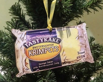 Tastykake Krimpet Jawnament Ornament