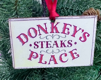 Donkey's Place Jawnament Ornament