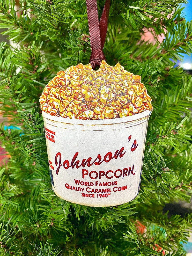 Johnson's Popcorn Jawnament Ornament Etsy
