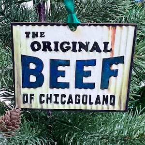 Original Beef Jawnament Ornament