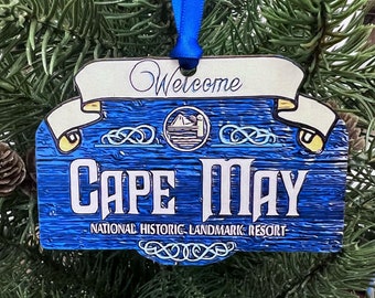 Welcome to Cape May Jawnament Ornament