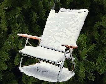 Dibs Lawn Chair Jawnament Ornament