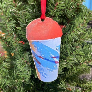 John&#39;s Cherry Wooder Ice Jawnament Ornament
