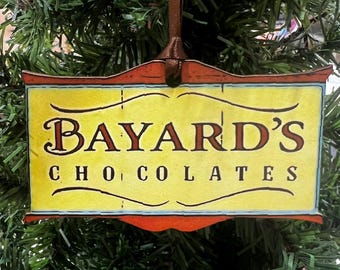 Bayard's Chocolates Jawnament Ornament