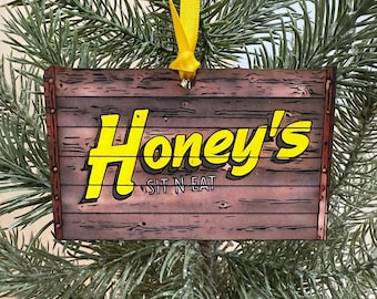 Honey's Restaurant Jawnament Ornament