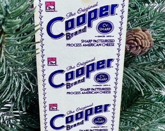 Cooper Sharp Cheese Jawnament Ornament